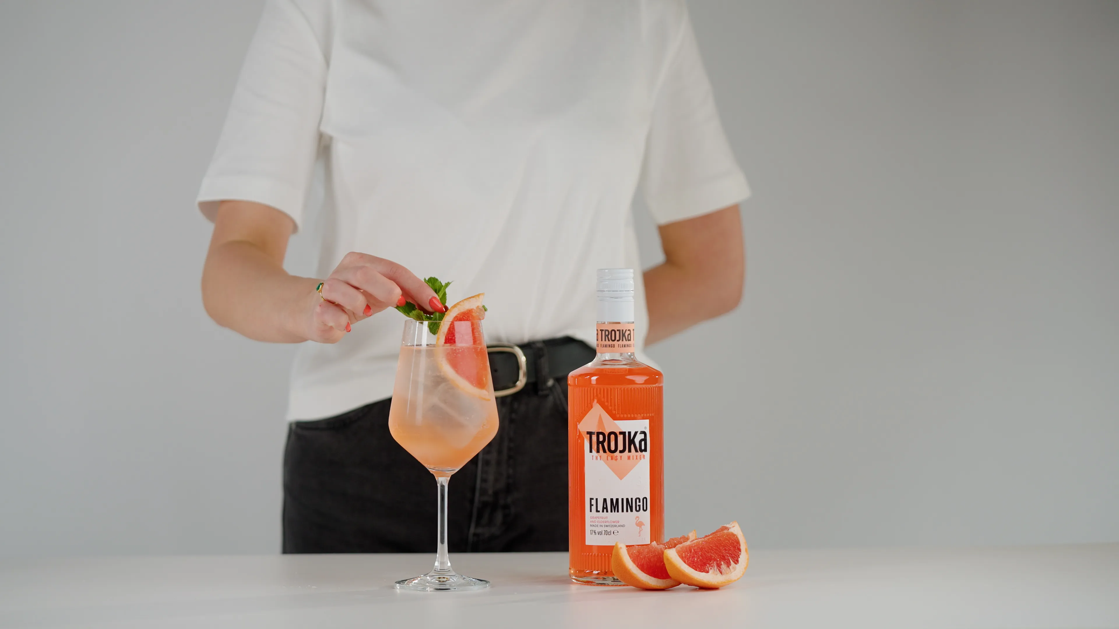 Trojka Flamingo Flasche